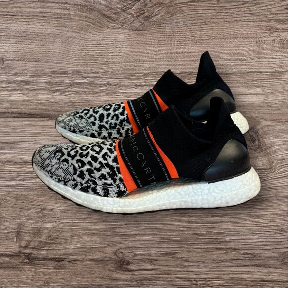Women’s Adidas Stella McCartney x UltraBoost 3D Knit 'Leopard’ | Size 6 - Picture 1 of 4